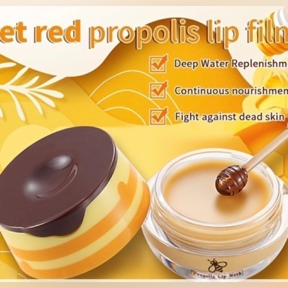 Propolis Lip Balm Honey Pot - Picture 4 of 9